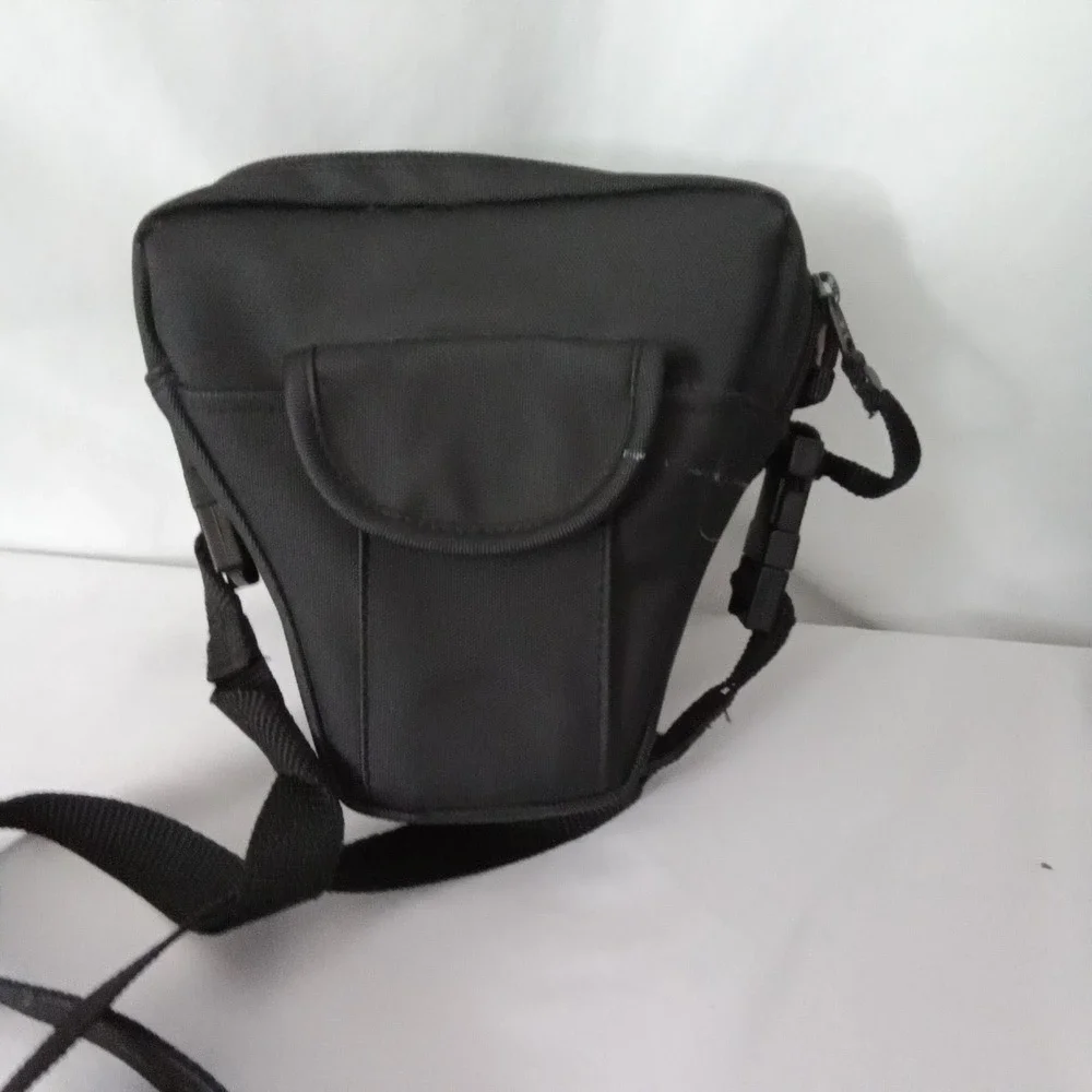 Tamron Black Nylon Camera Holster Bag with Adjustable Strap and Belt Loop